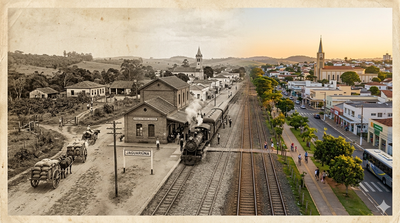 Jaguariúna: Da Vila do Jaguary ao Presente Tecnológico, uma História Entre Trilhos e Tradições 